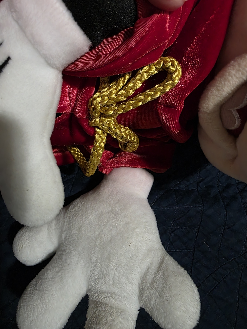 Disney Store Authentic Fantasia Sorcerer Mickey Mouse 23” Plush Hat Robe Soft - Picture 10 of 12